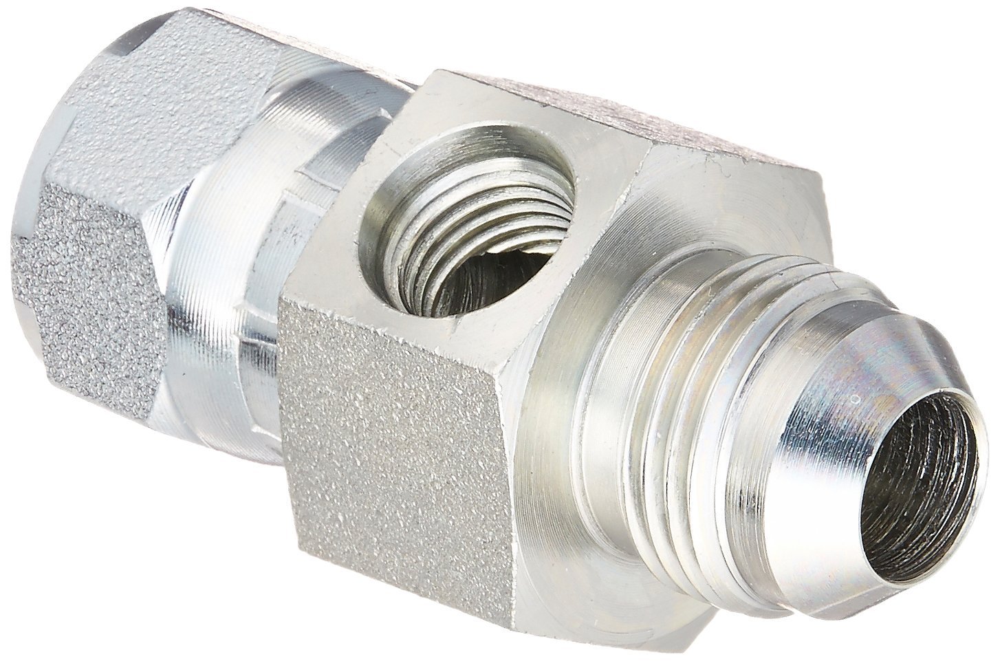 Brennan Industries 6574060604 Steel Tee Test Point Tube Fitting 9/16