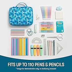 ZIPIT Jumbo Pencil Box for Boys | Pencil Case for