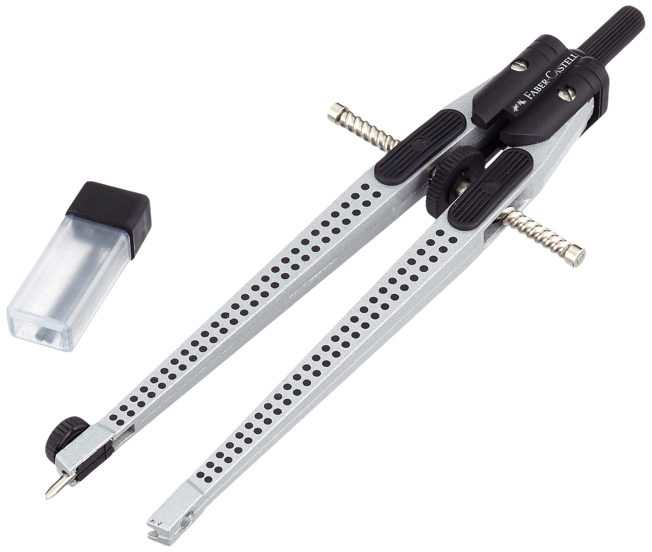 Faber-Castell Grip Quick-Set Compass - Silver