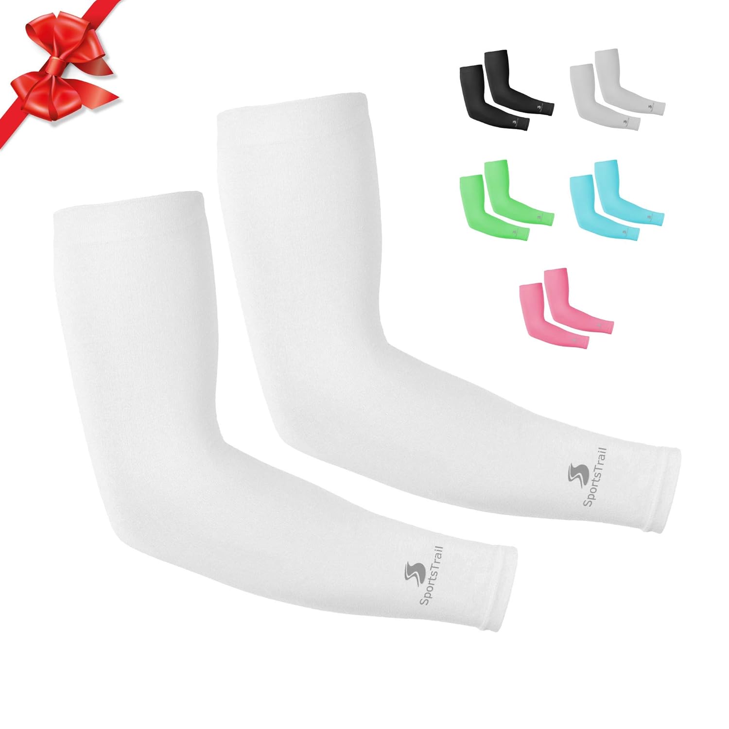 Cooling Arm Sleeves for Men Women Tattoo Cover up Sleeves to Cover Arms 1 Pair Cooling UV Protective Clothing UPF 50 Long Sun Sleeves Cycling Golf Running Driving Stretch Moisture Wicking