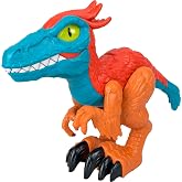 Fisher-Price Imaginext Jurassic World Dominion Dinosaur Toy Pyroraptor XL Poseable 10-Inch Figure for Pretend Play Kids Ages 3+ Years​