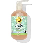 California Baby Calming Baby Shampoo + Baby Wash | 100% Plant-Based | Lavender Body Wash For Sensitive Skin | Hypoallergenic | 562 mL / 19 oz.