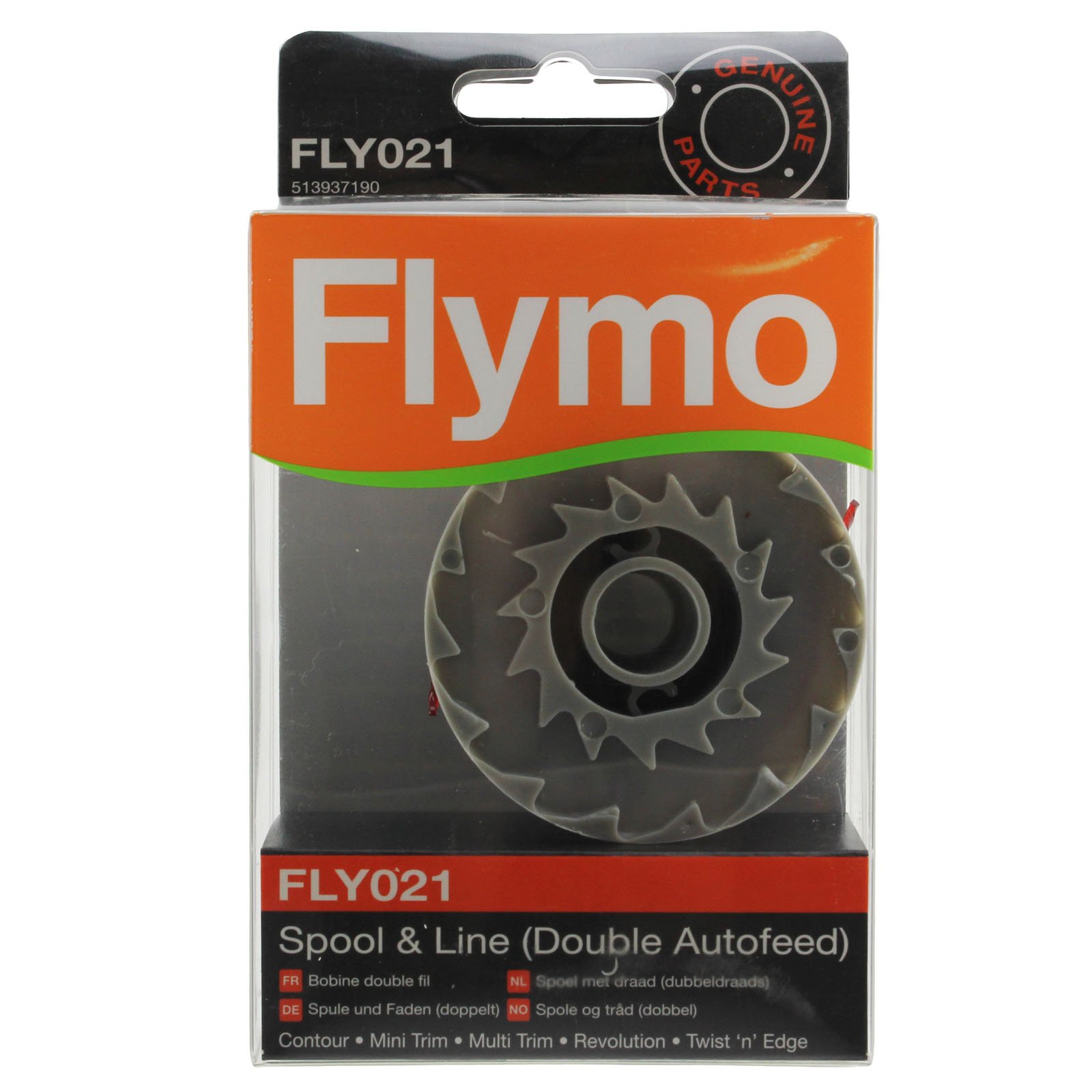 Flymo Genuine Revolution 2500 Strimmer Spool & Line Double Autofeed (FLY021)
