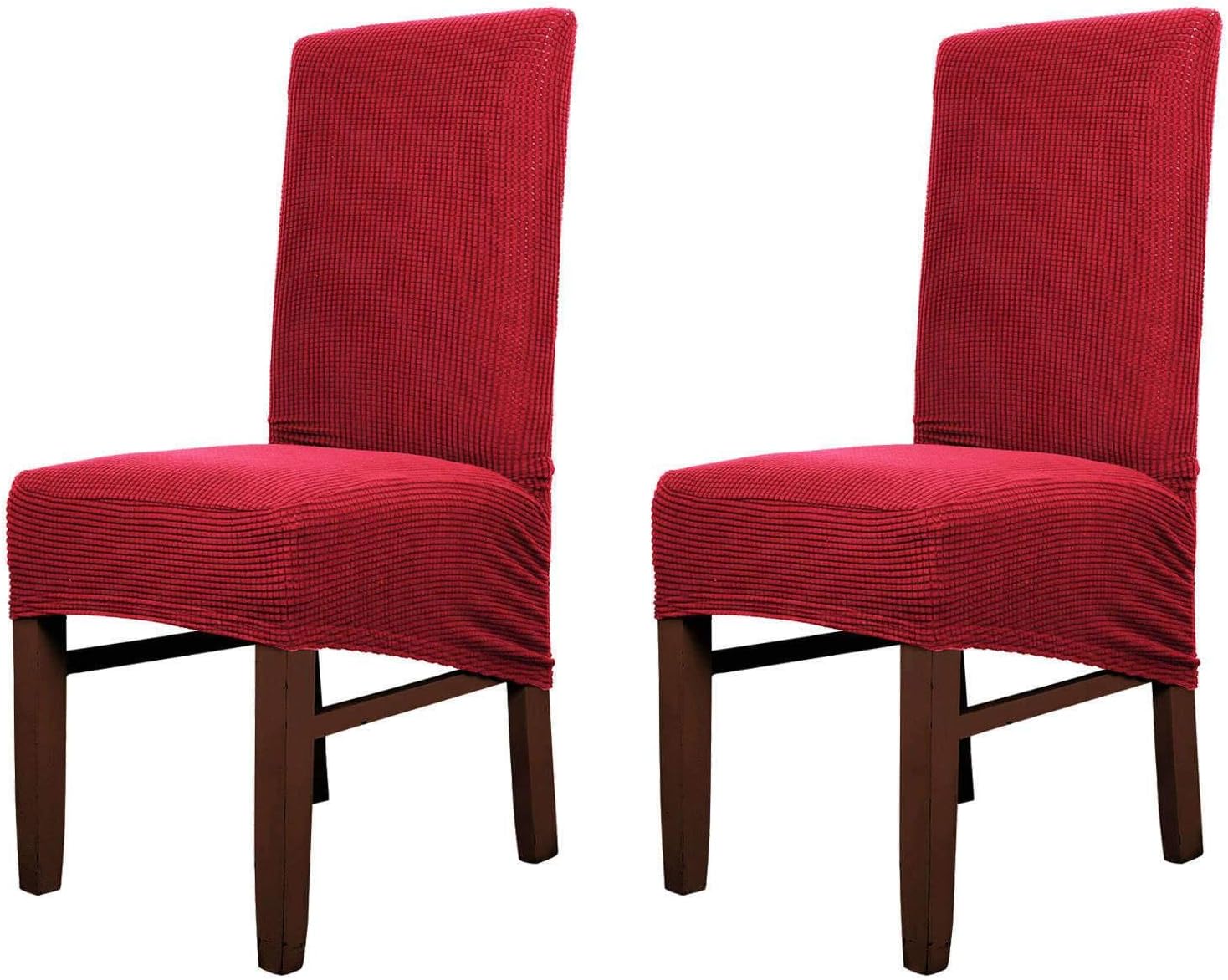 Amazon.de: JHLD Groß Stuhlhussen Jacquard, Stretch Weich Gemütlich