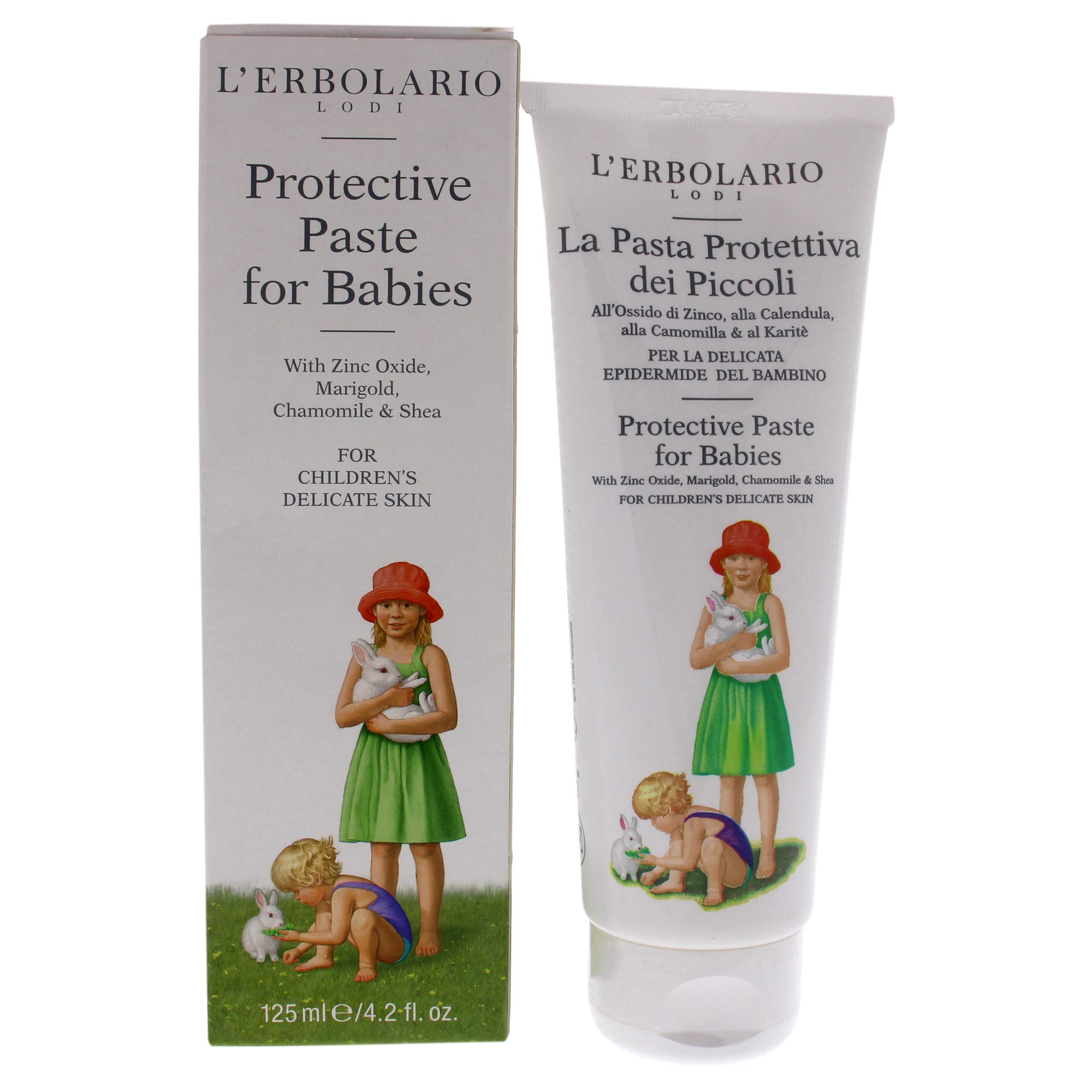 LErbolario Protective Paste For Babies For Kids 4.2 oz Paste