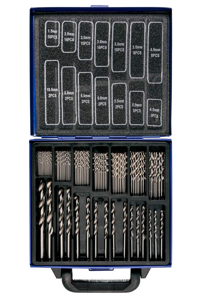 Bluespot 20348 99pce Metric HSS Drill Set (1.5-10mm)