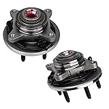 KUSATEC 515043 2PCS Front Wheel Bearing and Hub