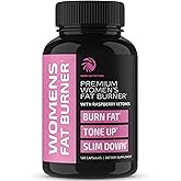 Fat Burners For Women | Weight Loss Pills for Women Belly Fat | Raspberry Ketones | Appetite Suppressant, Metabolism Booster 