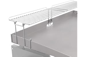 Yukon Glory™ Griddle Warming Rack - Designed for Blackstone Griddles 28" 1517 - New & Improved Design, One-Step Clip on Attachment (Not for Pro-Series