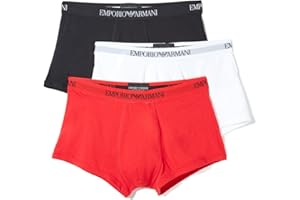 Emporio Armani Cotton Trunks, 3-Pack