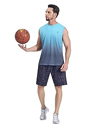 EZRUN Men's Workout Sleeveless Shirts Quick Dry