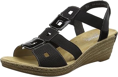 rieker animal print sandals