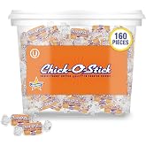 Atkinson's Chick-O-Stick Nuggets Peanut Butter Coconut, 160ct Candy Tub | Bite size crunchy candy for snacking and parties. Gluten free, kosher, vegan. Texas made since 1932.