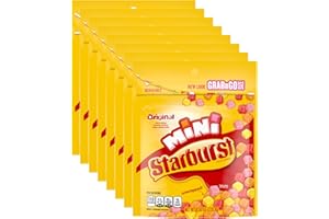 STARBURST Fruit Chews Candy - Original Minis, 8oz (Pack of 8) - Delicious STARBURST, Mini Candy, Bulk Box