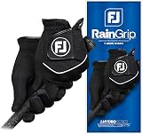 FootJoy RainGrip Pair Men's Golf Gloves - Wet Weather Sure-Grip Autosuede