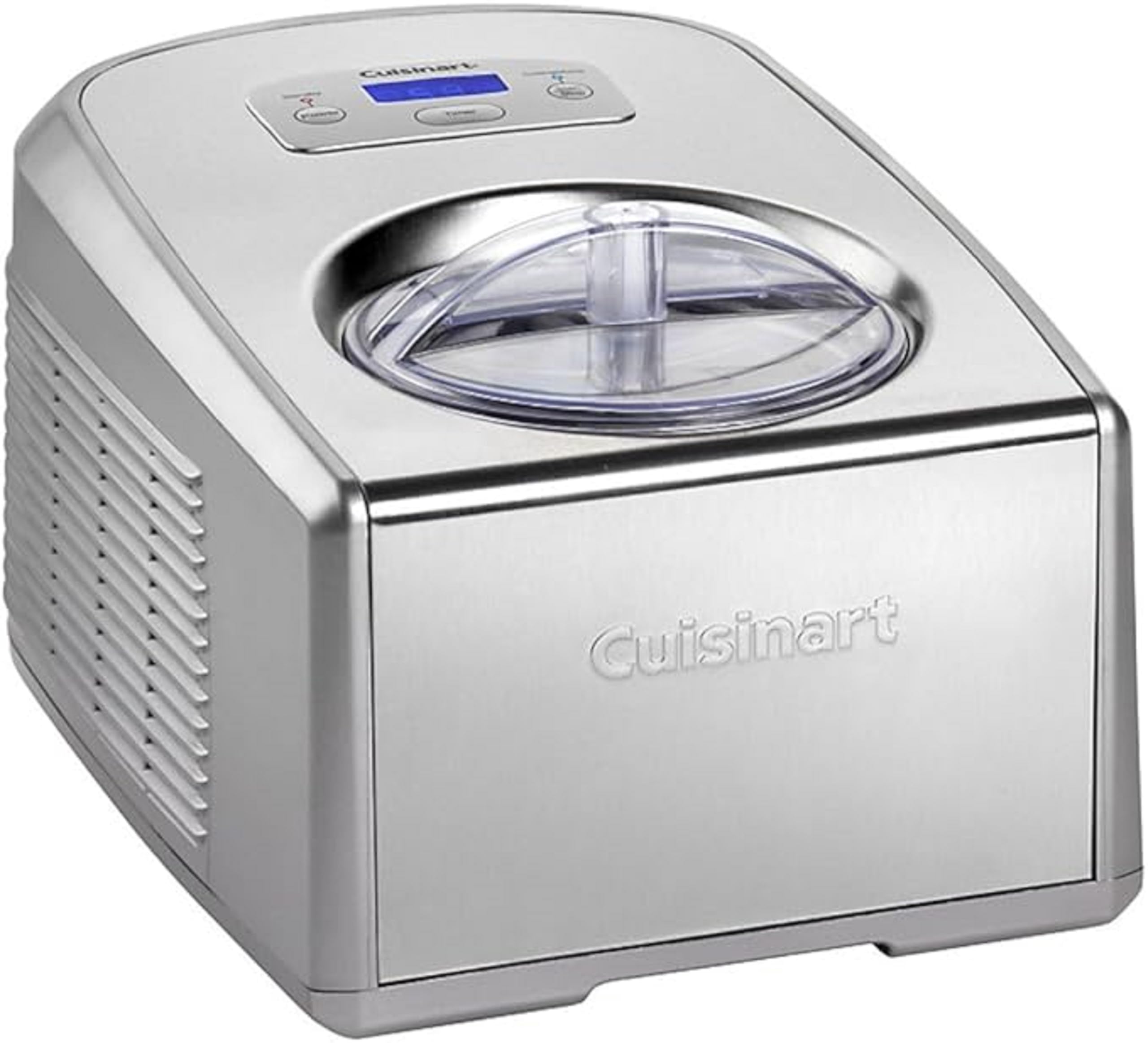 Cuisinart Ice Cream and Gelato Maker | Makes Ice Cream, Gelato, Sorbet, Frozen Yoghurt | Stainless Steel | ICE100BCU
