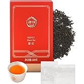CO-OP 1950 Honey Black Tea Loose Leaf Tea, 100g, Premium High Mountain Whole Loose Leaf Black Tea, Naturally Sweet & Mellow, Unique Floral & Nectar Aroma, No Additives, 20 Empty Tea Bags Included, Box