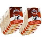Armstrong Wild Bird Food Hot Pepper Suet Cake, 10.6oz (Pack of 12) - with Cut Corn, Rendered Beef Fat, White Millet &amp; Hot Pepper Pur&eacute;e for Downy Woodpeckers, Nuthatches and Black-Capped Chickadees