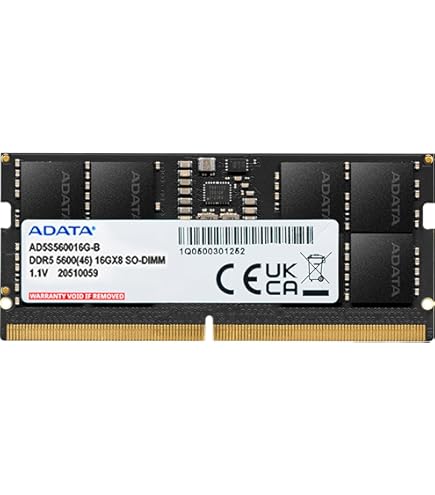 Crucial DDR5-4800 32GB キット (2×16GB) Crucial RAM 32GB Kit (2x16GB) Memória DDR5 4800MHz CL40 Laptop