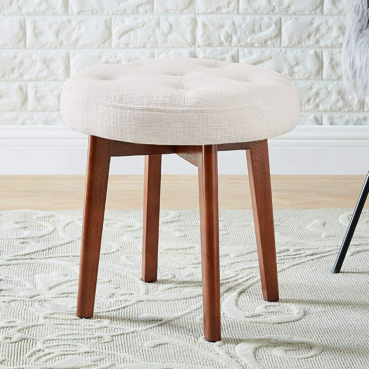 Best round ottoman with legs