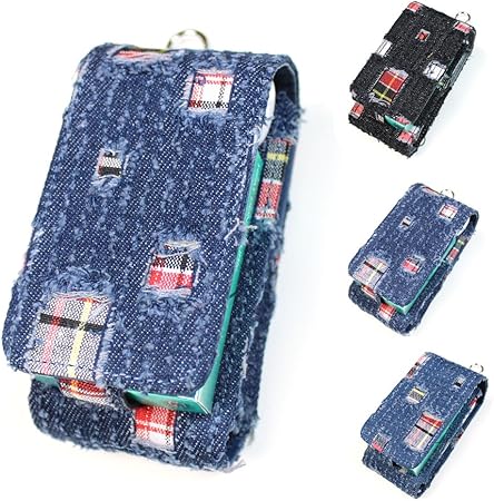 Amazon Co Jp モシモシ アイコスケース デニム タータンチェックiqos専用 アイコス カバー レザー 新型iqos 2 4 Plus対応 Iqos Caseヌーンネイビー フリー ドラッグストア