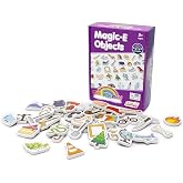 Junior Learning Magic-E Objects - Magnetic Learning Foam Objects, Multi Small