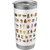 Italian Brainrot Gen-Z Meme Funny Brain Rot Kids Costume Stainless Steel Insulated Tumbler