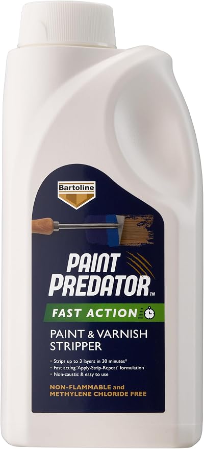 Bartoline Paint Predator Fast Action 1L Stripper Non-Caustic Methylene Free