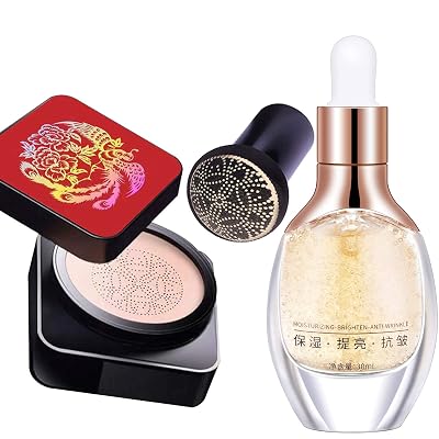 Buy Momo Queen Mushroom Head Air Cushion High Coverage Bb Cream Light Cc Cream Moisturizing Medium Concealer Long Lasting Waterproof Multi Function With Makeup Sponge Set Natural Face Serum Online In Vietnam B08m9d7fbs