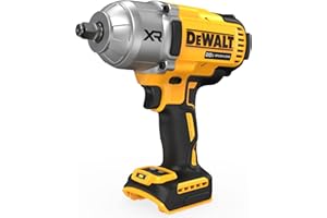 DEWALT 20V MAX XR Impact Wrench, 1/2 In Cordless, High Torque, 4 Speed Precision Mode, Tool Only (DCF900B)