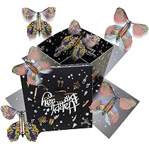 Amazon.com: WUEURU Flying Butterfly Surprise Box Exploding Gifts ...