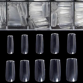 Fake Nails Square Shaped Acrylic Nails 