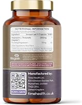 Time Health Magtein Magnesium Threonate 2100mg 120 Capsules UK Made view 2