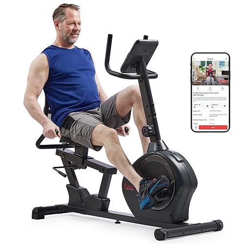 Sunny Health Fitness Evo-Fit Cardio Recumbent Bike SF-RB4954