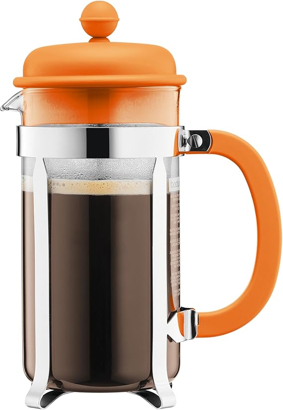 Bodum Cafeteria Coffee Maker, 1 L Orange Amazon.co.uk Kitchen & Home