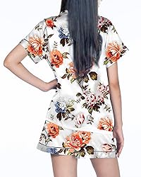 WJing Yi Jia Womens Pajama Sets XS-4XL Silk Satin