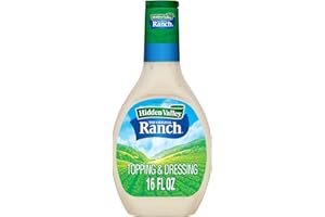 Hidden Valley Original Ranch Salad Dressing & Topping, Gluten Free - 16 Ounce Bottle (Package May Vary)
