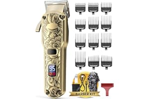 Jack & Rose Cordless Hair Clippers, Mens Hair Clippers, Wireless Clippers for Men, Barber kit Professional Clippers for Men