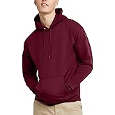 Hanes Men's EcoSmart Hoodie, Midweight Fleece, Pullover Hooded Sweatshirt