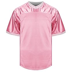 MESOSPERO Blank Football Jersey,Men's 90s Hip Hop
