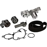 Gates TCKWP271C Power Grip Premium Timing Component Kit with Water Pump (Tckwp)