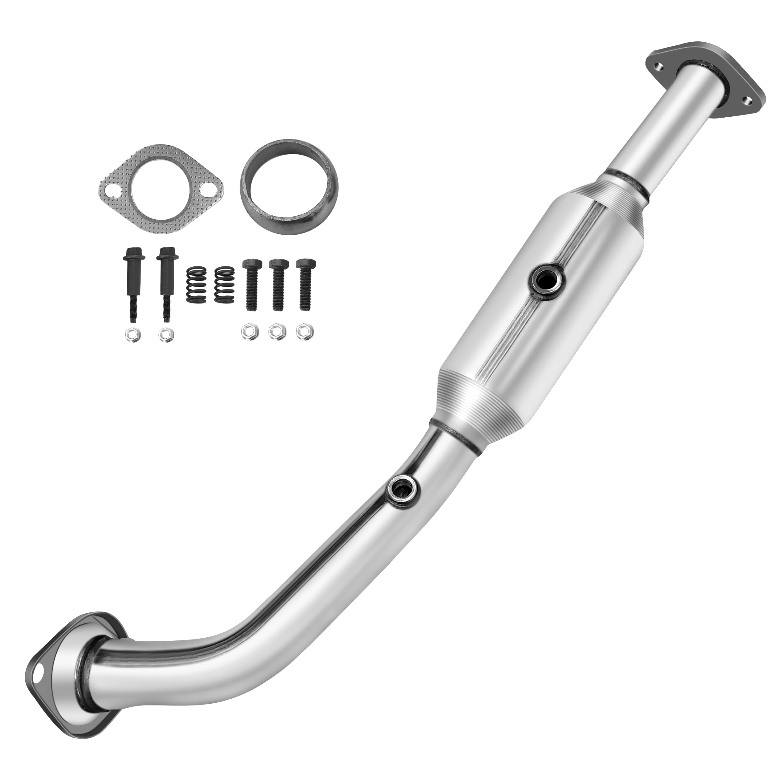 Photo 1 of [Rear]FortunaFlow Catalytic Converter for Honda Element 2003 2004 2005 2006 2007 2008 2009 2010 2011,2.4L,Reference 53478,40874[EPA Compliant high flow catalytic converter exhaust manifold]