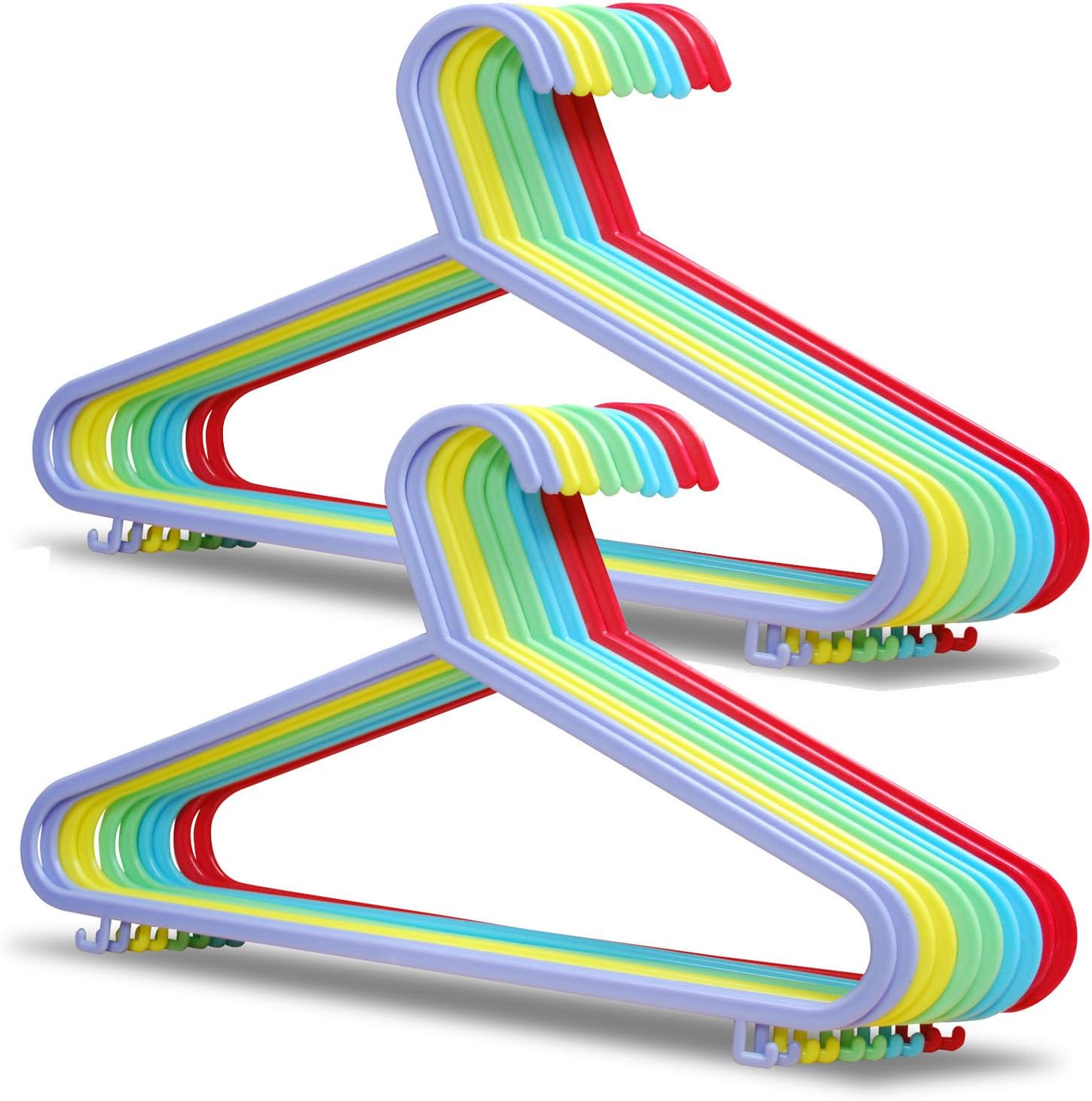 tamaño Adulto Taylor & Brown® 20 Perchas de plástico para Ropa Abrigos