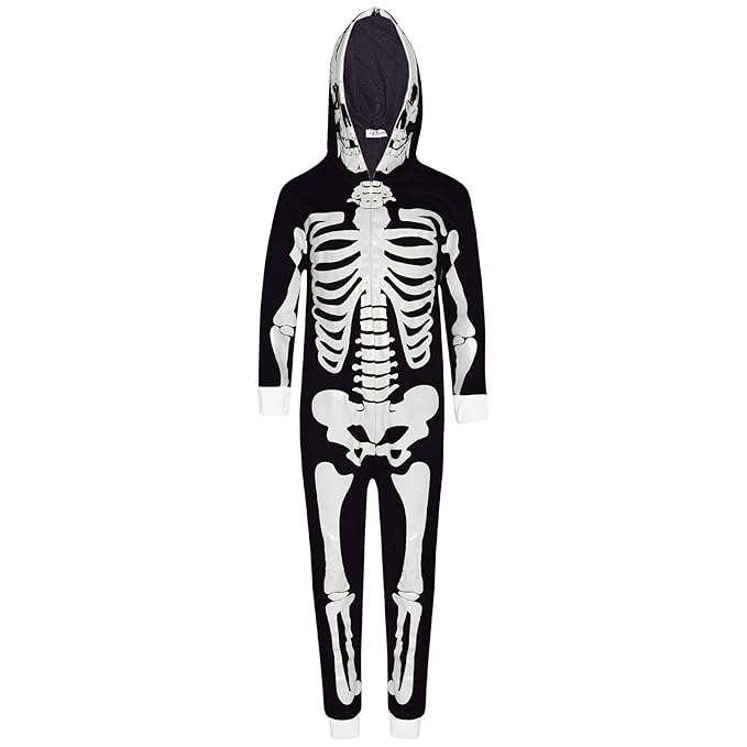 skeleton sleepsuit