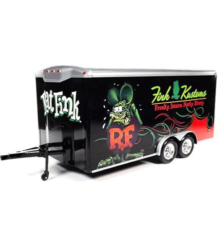 Auto World 1959 Cadillac Eldorado Hearse Rat Fink 1:18 Scale