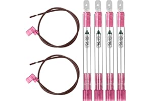 VORIGY 4 PCS RV Water Heater Thermal Cutoff Kit - Replacement Parts Thermal Fuse - Compatible with Atwood 91447 93866 Models # GCH6-4E GCH6-6E G6A-7E G6A-8E GC6AA-9E GCH10A-2E G610-3E GH610-3E XT Series