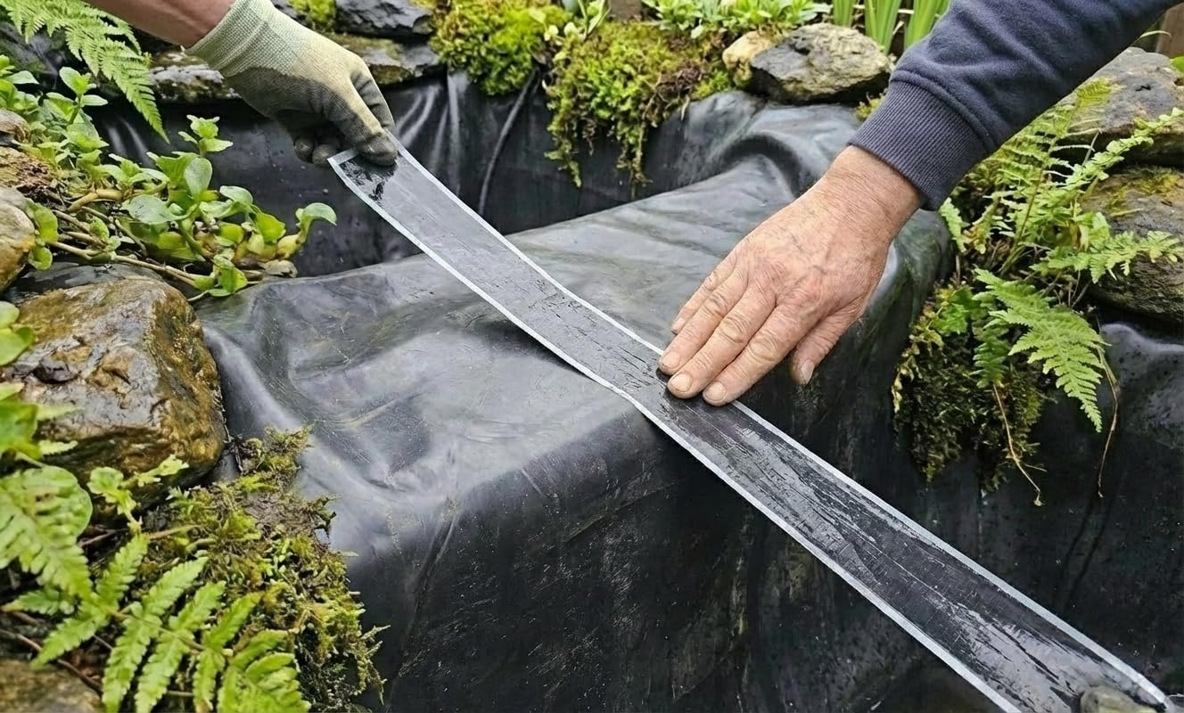 Love Aquatics Butyl Pond Liner Repair kit Joining Tape 50mm X 100cm (1m) length Koi Goldfish Sturgeon Pond