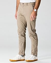 Huckberry 365 Chino Pant, Hb Slim, Khaki, 34 x 32