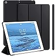 ProtUTab Case Compatible with iPad 9th Generation, Auto Wake&Sleep Slim Trifold Stand Case Compatible with iPad 8th Generation (2020) & 7th Generation (2019), Lightweight, Black
