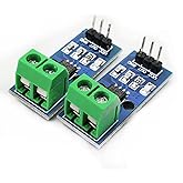 FainWan ACS712 Current Sensor Module Detector ACS712ELC 5A 20A 30A Amps Amperage Range (Pack of 2) (5A)